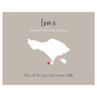 Limited Edition Love Is Location Print, thumbnail 9 of 9