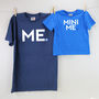 Me And Mini Me Father And Child T Shirts, thumbnail 3 of 7
