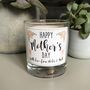 Personalised Mother's Day Floral Design Candle, thumbnail 1 of 2