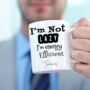 Personalised Funny Lazy Efficient Mug, thumbnail 1 of 4