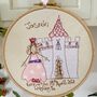 Celebration Embroidery Hoop, For A Girl, thumbnail 3 of 5