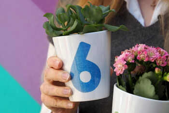 Number Plant Pot, 2 of 3