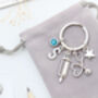 Personalised Doctor | Nurse Keyring Graduation Gift, thumbnail 6 of 9
