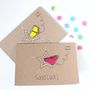 Personalised Good Luck Card With Lucky Pants, thumbnail 8 of 8