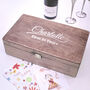 Personalised 'Name' Happy Birthday Wooden Memory Box, thumbnail 2 of 4