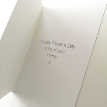Daddy And Me Animal Origami Heart Card, 6 of 6