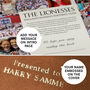 England Women Personalised Football Gift Lionesses Newspaper History Book, thumbnail 10 of 12