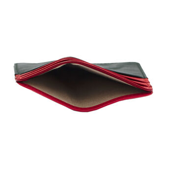 Two Tone Small Leather Credit Card Wallet Personalised Gift Boxed, 12 of 12