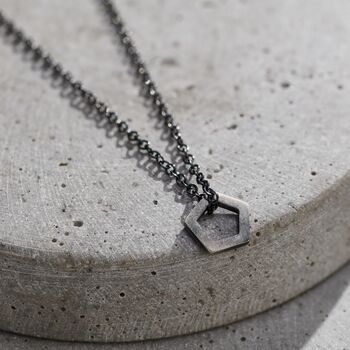 Men's Mini Geometric Necklace, 5 of 9
