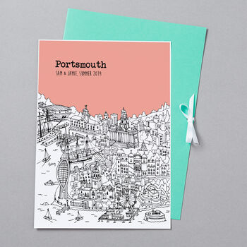 Personalised Portsmouth Print, 10 of 10