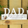 Personalised Botanical Dad Memorial Ornament, thumbnail 2 of 4