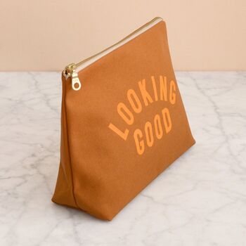 ‘Looking Good’ Men's Canvas Wash Bag, 6 of 12