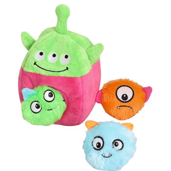 Dogs Boredom Buster Puzzle Plush Toy Ali The Alien, 2 of 2