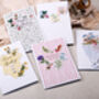 Diy Make Your Own Greeting Card Making Kit With Meadow Flowers, thumbnail 8 of 9