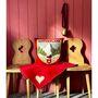 Swiss Chalet Badge Cushion, thumbnail 1 of 3