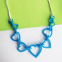 Large Heart Acrylic Necklace, thumbnail 7 of 12