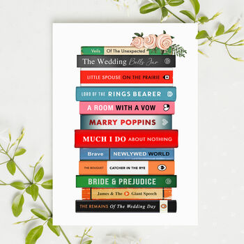 Funny Literary Wedding Card, 3 of 5