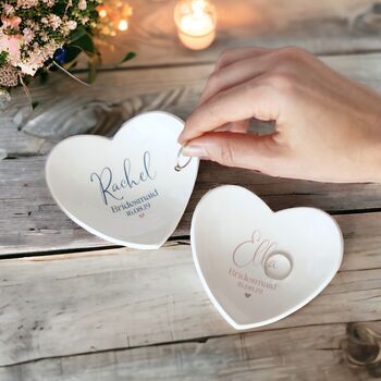 Personalised Maid Of Honour Gift Ring Dish, 3 of 6