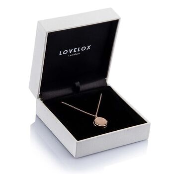 Personalised Little Drum 18k Rose Gold Plated Locket, 9 of 12