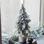 Small Snowy Christmas Tree In Pot, thumbnail 1 of 4