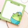Cute Frog Sticky Notes, thumbnail 4 of 6