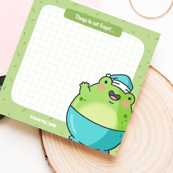 Cute Frog Sticky Notes, 4 of 6