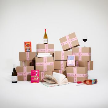Book And Wine Club Subscription One Off Box, 2 of 5