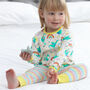 Children's Pyjamas | Rainbow Dragon | Certified Organic, thumbnail 7 of 12