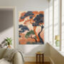 Set Of Two Japanese Ancient Forest Art Prints, thumbnail 4 of 4