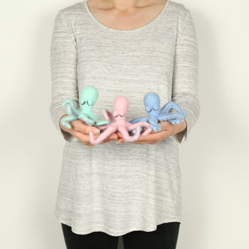 Robyn Octopus Needle Felting Kit, 8 of 10