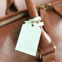 Personalised Constellation Leather Luggage Tag, thumbnail 3 of 9