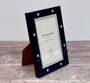 Natalini Navy Star Design Photo Frame, thumbnail 1 of 4