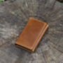 Personalised Luxury Tan Leather Key Holder Wallet Gift Boxed, thumbnail 2 of 7