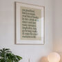 Enjoy The Small Moments In Life Print, thumbnail 7 of 7