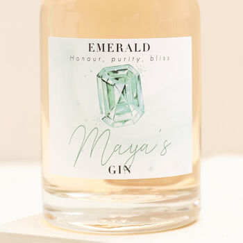 Personalised 500ml Birthstone Gin, 2 of 5