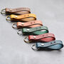 Personalised Initials Italian Leather Keyring, thumbnail 1 of 10