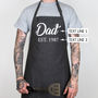 Personalised Father's Day Denim Apron, thumbnail 3 of 4