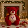 Personalised I Love U Large Red Teddy Bear, thumbnail 7 of 7
