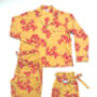 Women's Pyjamas In Organic Cotton, Cartagena Long Set, thumbnail 8 of 9