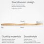 Bamboo Toothbrush Four Pack, thumbnail 3 of 6