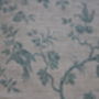 Blue Bird On White Linen Fabric, thumbnail 3 of 10