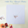 Sister Birthday Kaleidoscope Butterfly Heart Card, thumbnail 5 of 12
