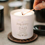 Personalised Memorial Engraved Scented Candle, thumbnail 1 of 5