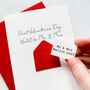 Personalised Next Valentine's We'll Be Mr And Mrs Card, thumbnail 1 of 4