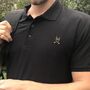 Personalised Golf Motif Polo Shirt, thumbnail 1 of 5