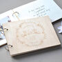 Personalised Vintage Wedding Guest Book, thumbnail 1 of 8