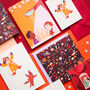 Christmas Card Bundle, Seven Illustrated Cards, thumbnail 1 of 8