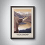 Loch Lomond National Park Travel Poster Art Print, thumbnail 1 of 8