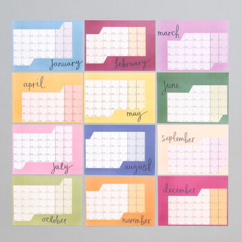 2023 Wall Calendar A4, Recycled Paper, 2 of 10