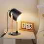 Flexible Retro Desk Table Lamp With E27 Socket, thumbnail 4 of 7